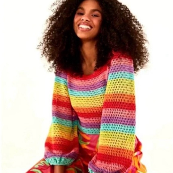 FARM Rio Multicolor Striped Sweater - Picture 2 of 9